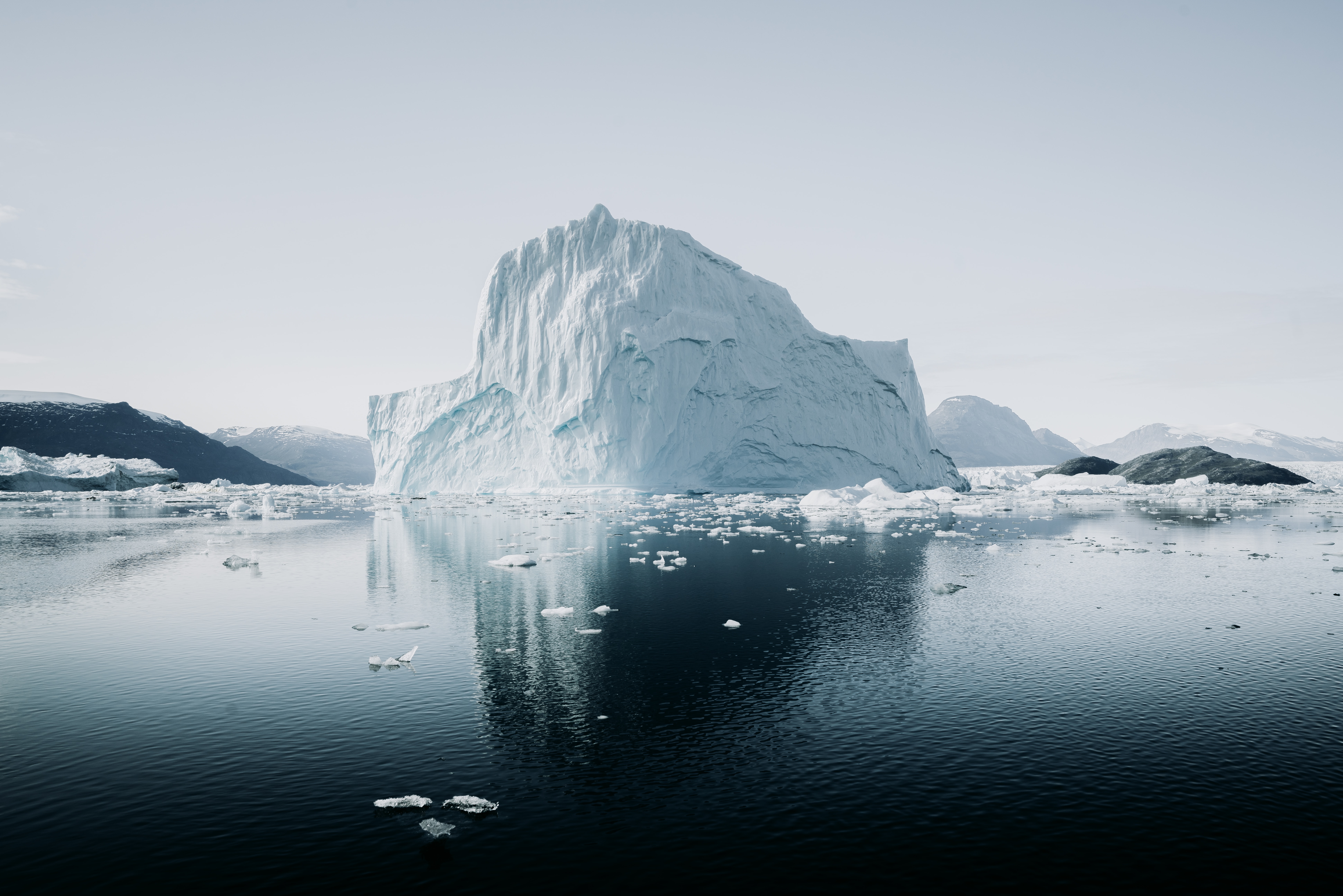 Iceberg in polar region
